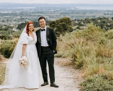 ThreeNews reporter Imogen’s stunning Hawke’s Bay wedding