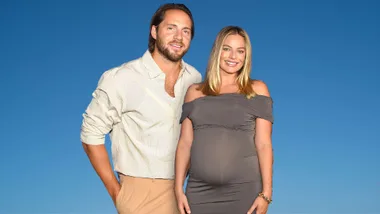 Margot Robbie and Tom Ackerley