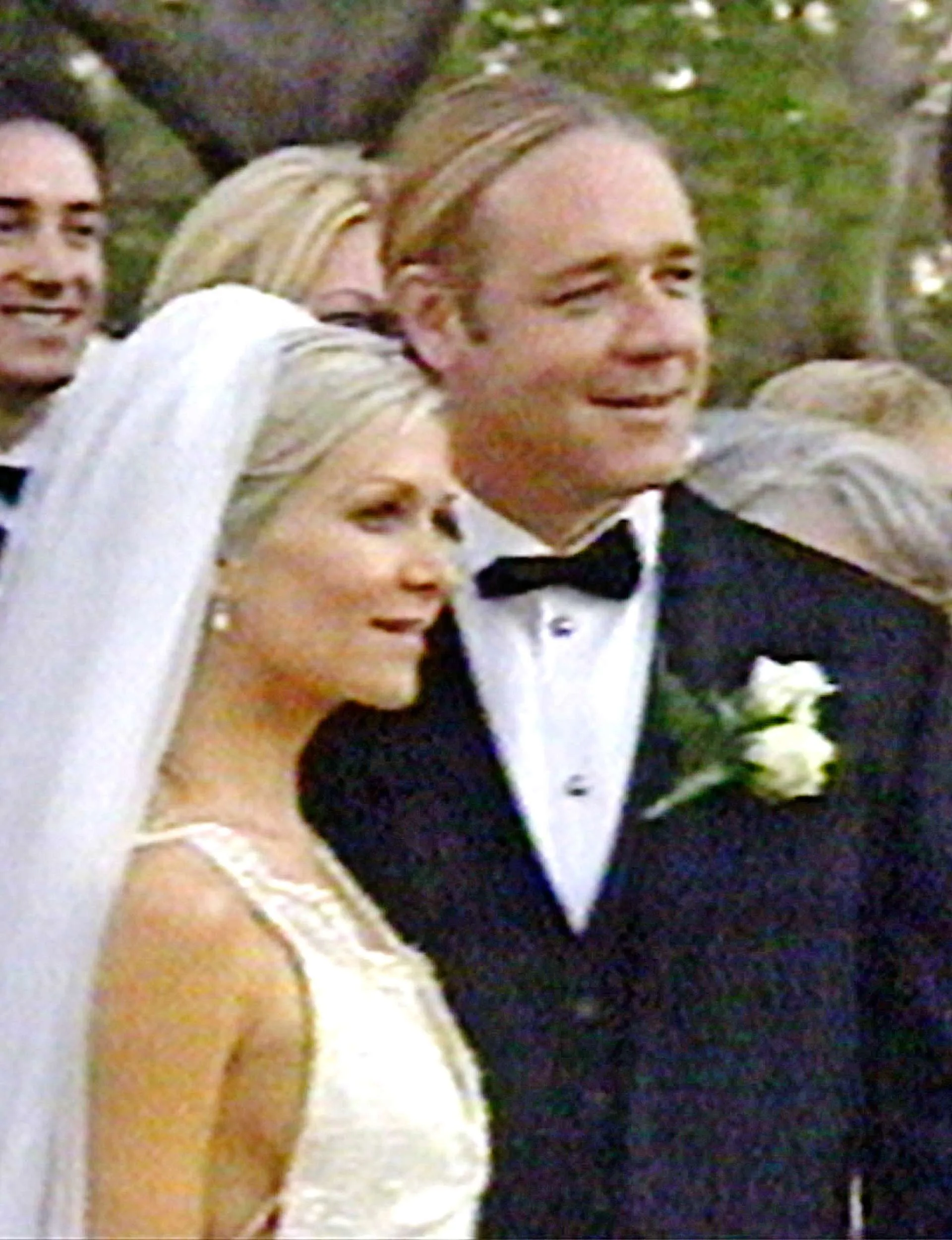 Russell Crowe at his wedding to ex-wife Danielle 