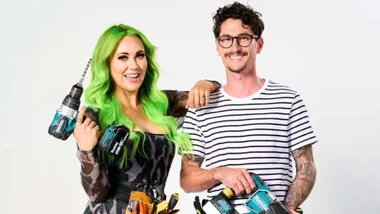 Meet the green team on The Block Australia 2024, Kylie and Brad