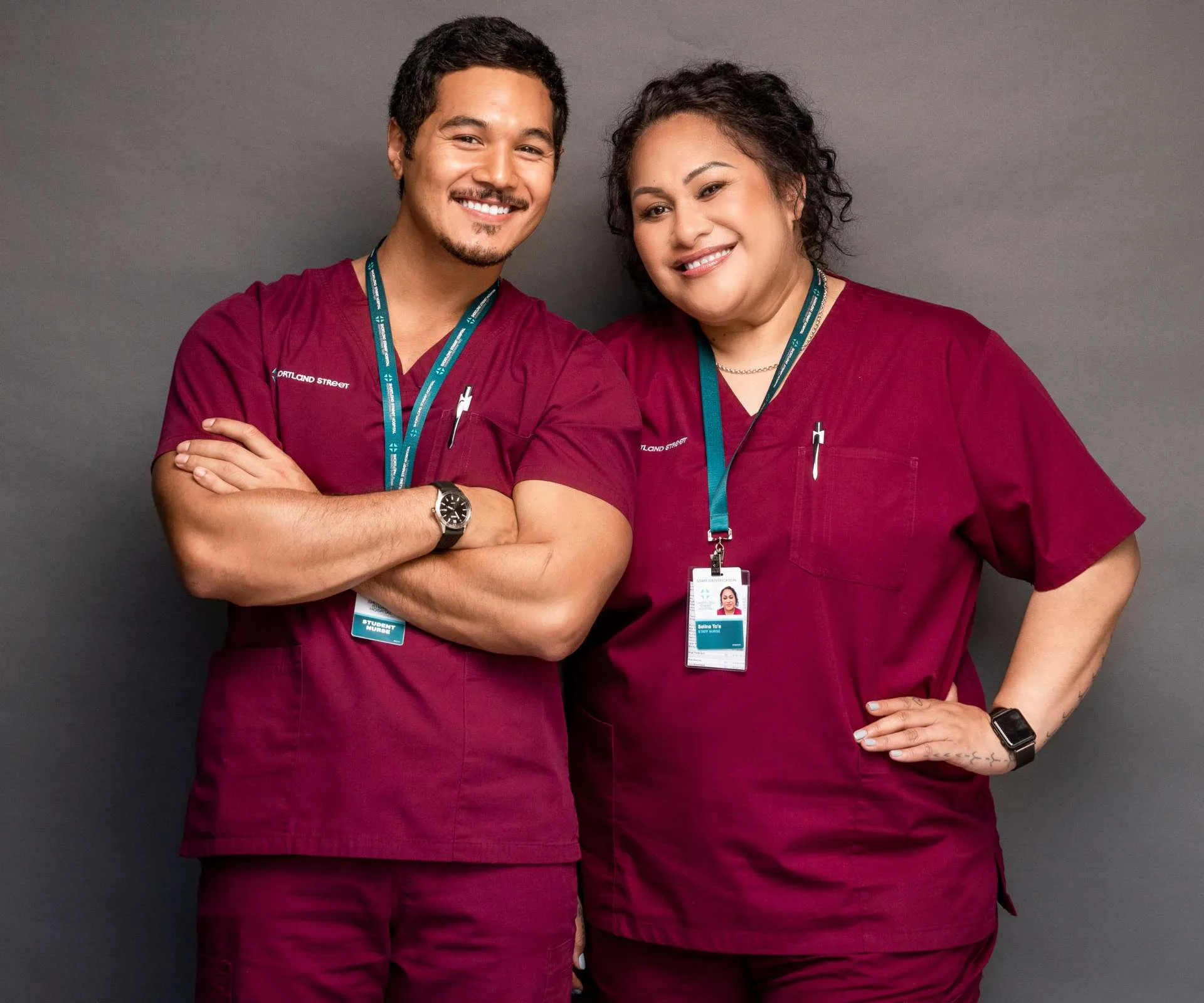 TV Personality of the Year Bella Kalolo-Suraj with her Shorty brother, Theo Dāvid