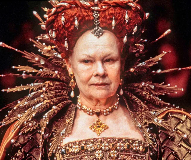 As Queen Elisabeth I, a role that won her a Best Supporting Actress Oscar