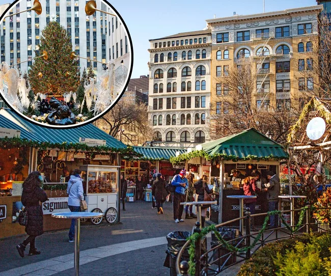 The New York Christmas markets