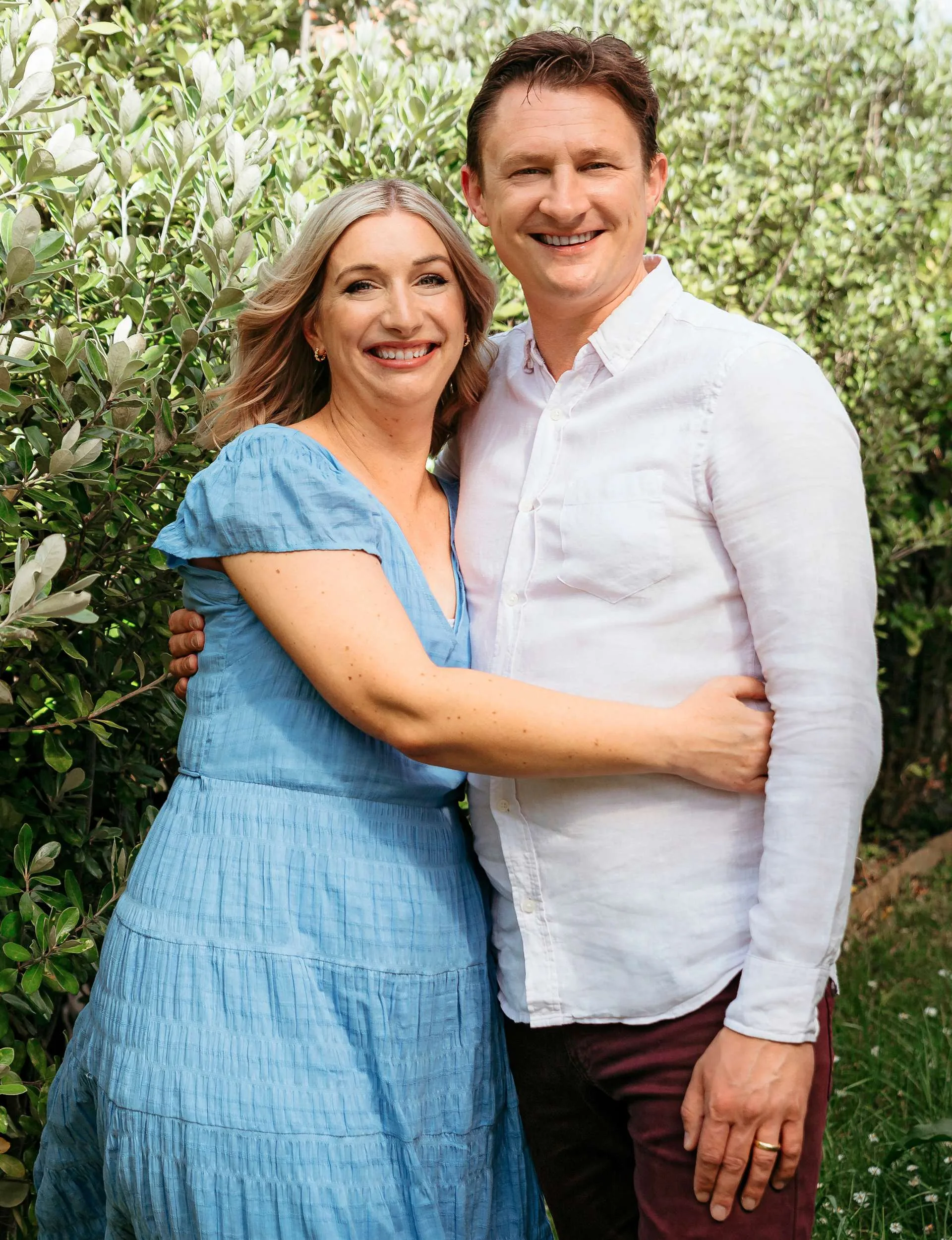 Hamish Williams with wife Yvette