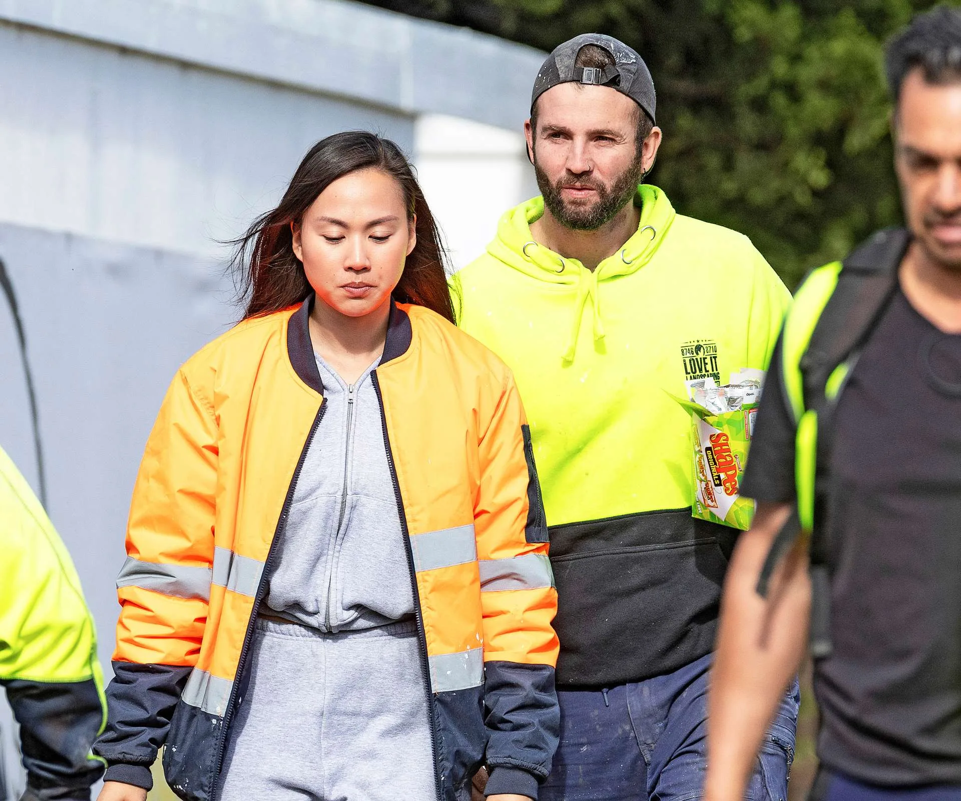 There is tension in Mimi and Kristian's relationship on The Block Australia