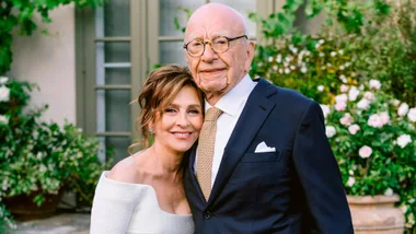 Rupert Murdoch & Elena Zhukova at their 2024 weddings