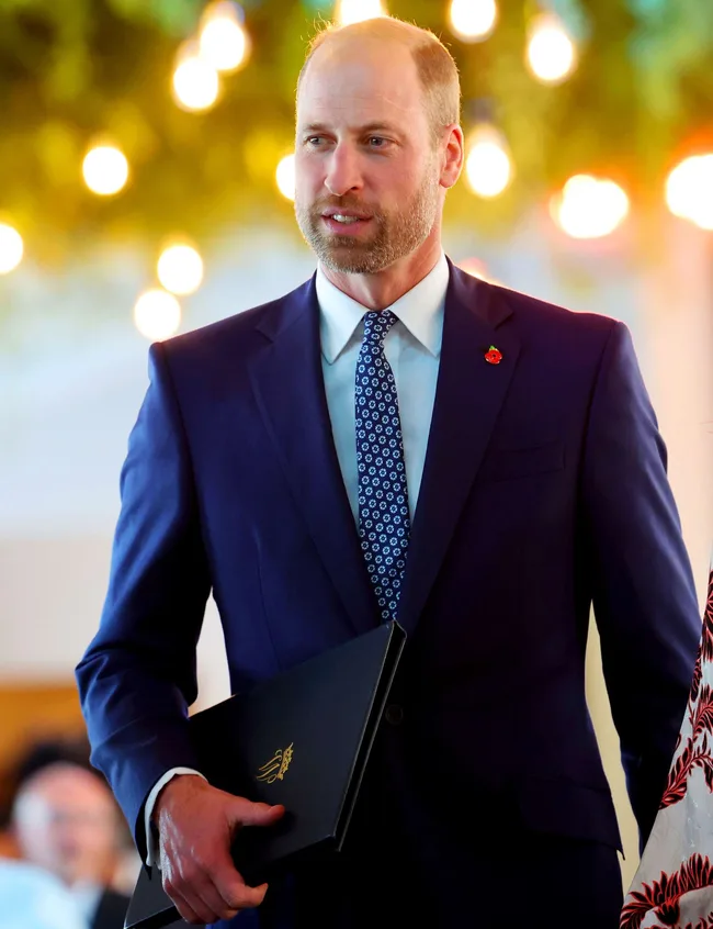 Prince William in suit