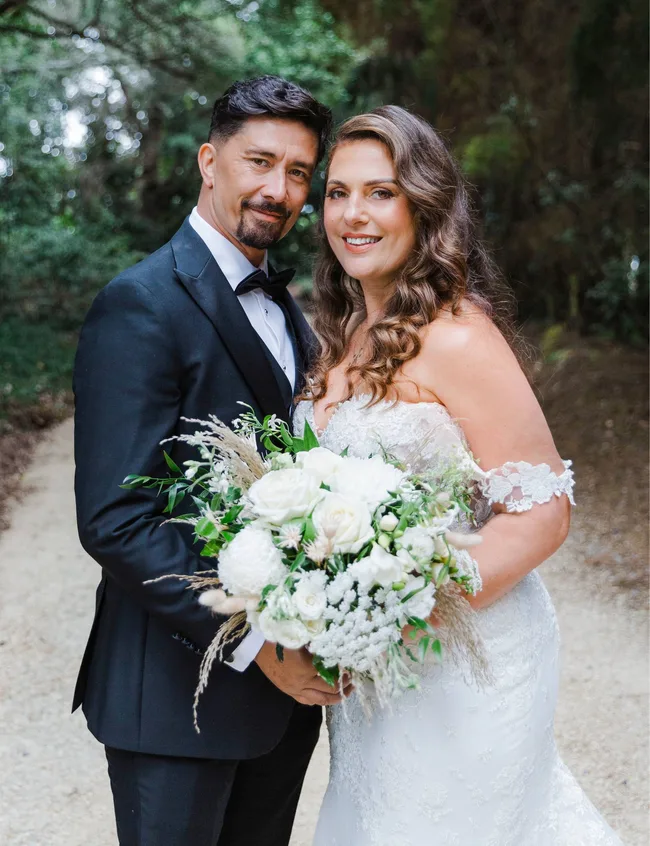 wedded couple