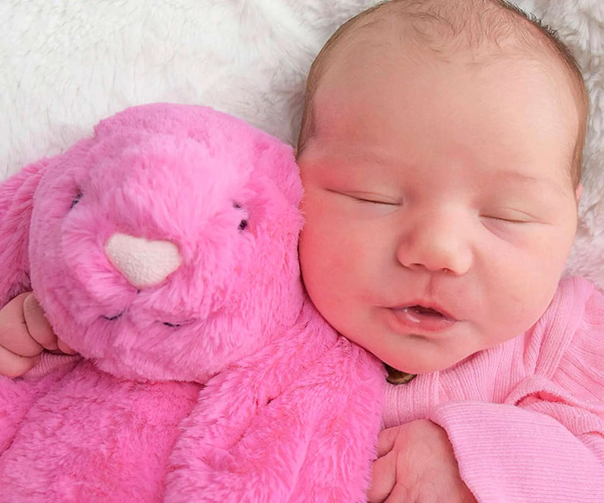 Haydn and Chelsea's baby daughter, Matilda