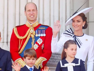 Royal family featuring Prince William, Princess Kate, George, Charlotte and Louis