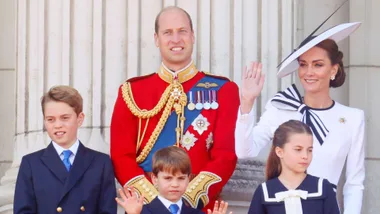 Royal family featuring Prince William, Princess Kate, George, Charlotte and Louis