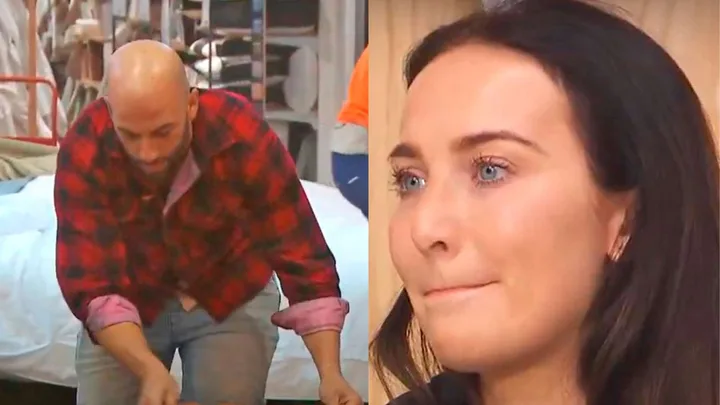 Courtney McInnes breaks down after Grant’s shocking snub on The Block Australia