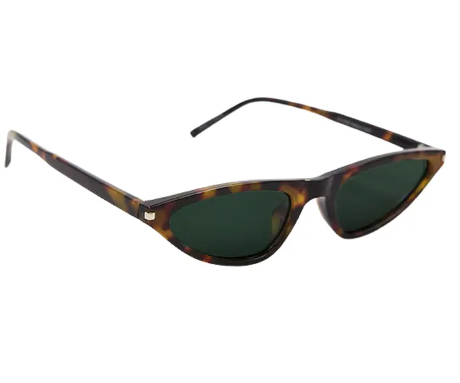 tortoishell cat eye sunglasses
