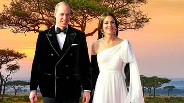 William and Kate in Africa