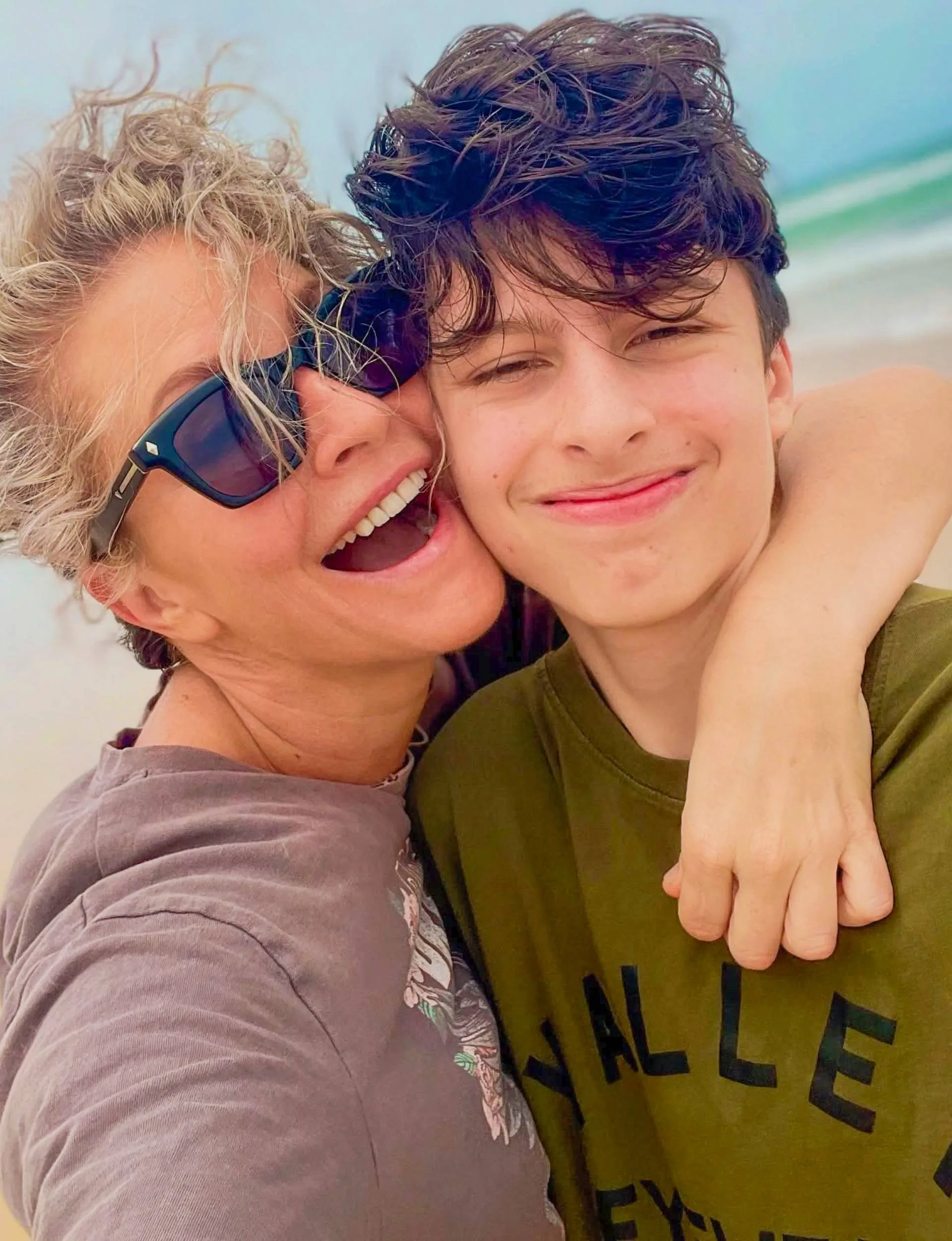 Simmone with her son Madigan