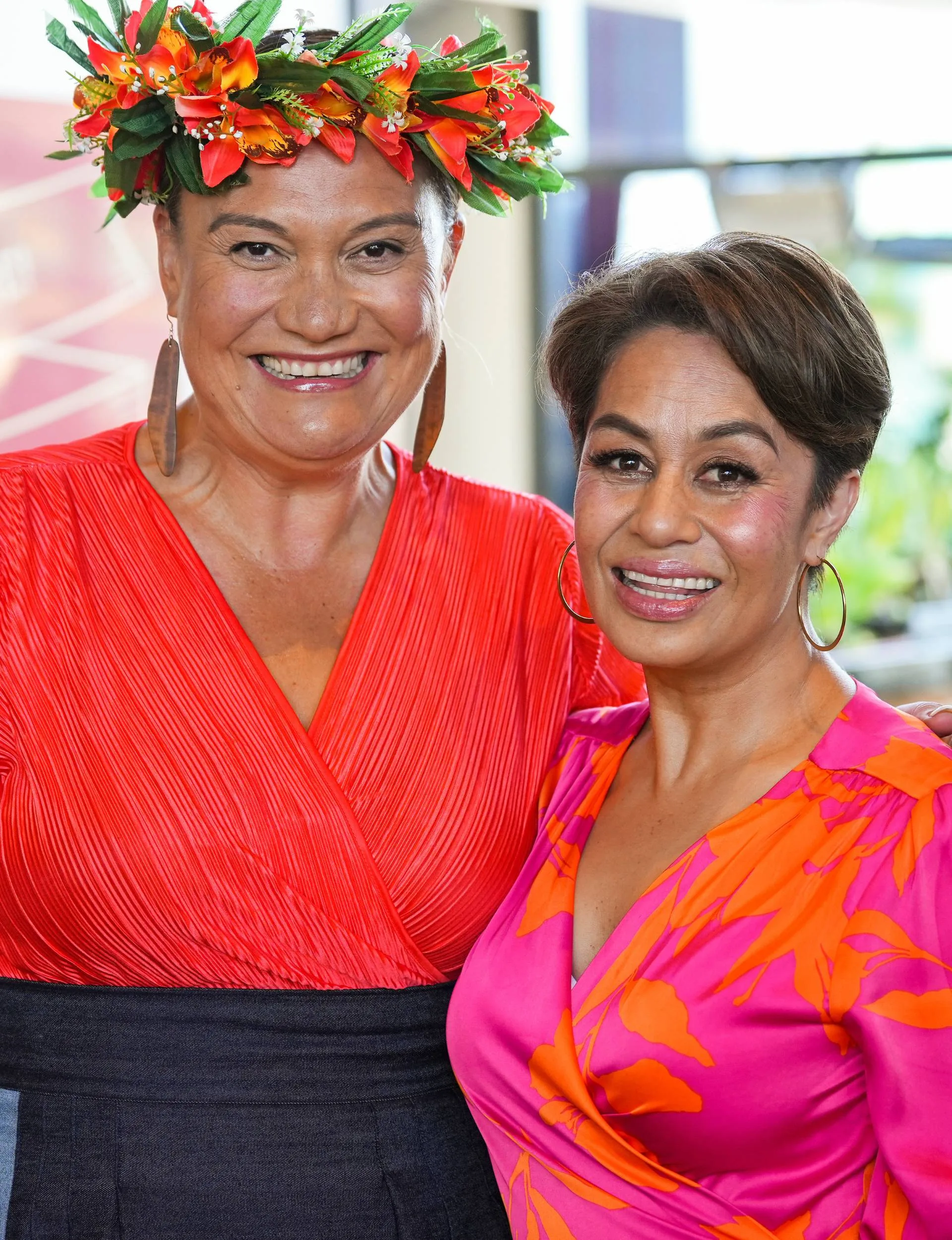 Teuila with MP Carmel Sepuloni