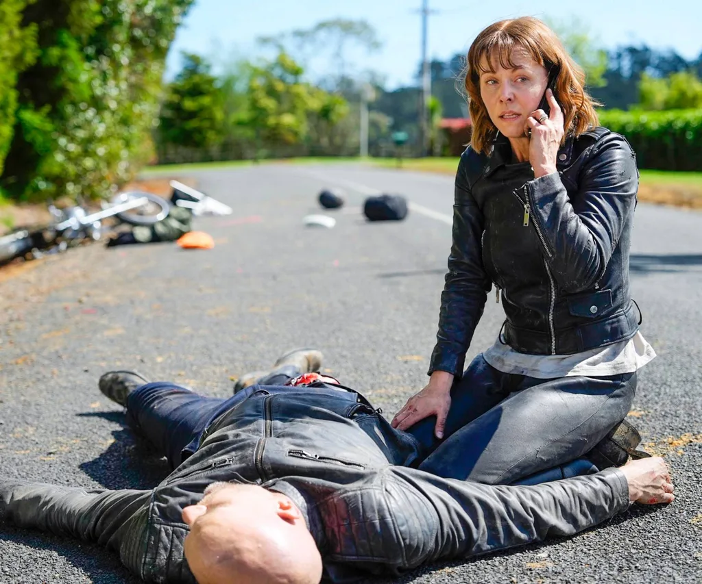 Ria and Ben in their fatal Shorty motorbike accident