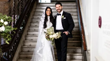 Carina and Paul at their 2025 MAFS wedding