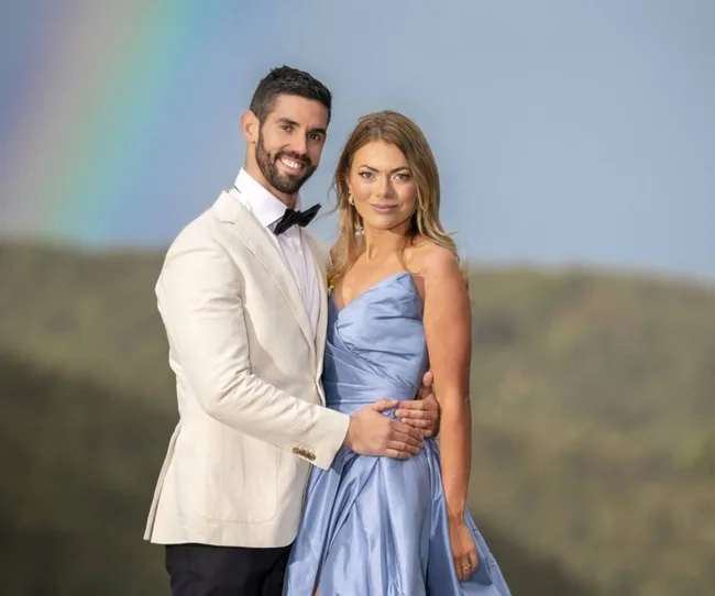 mafs ryan and jacqui on their wedding day