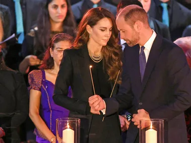 William and Kate at a Holocaust ceremony