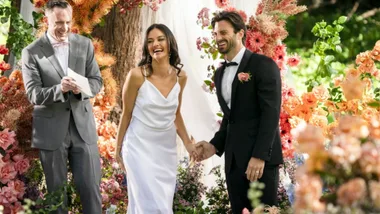 MAFS stars Eliot and Veronica at their on-screen wedding