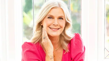 Jude Dobson posing for International Women’s Day
