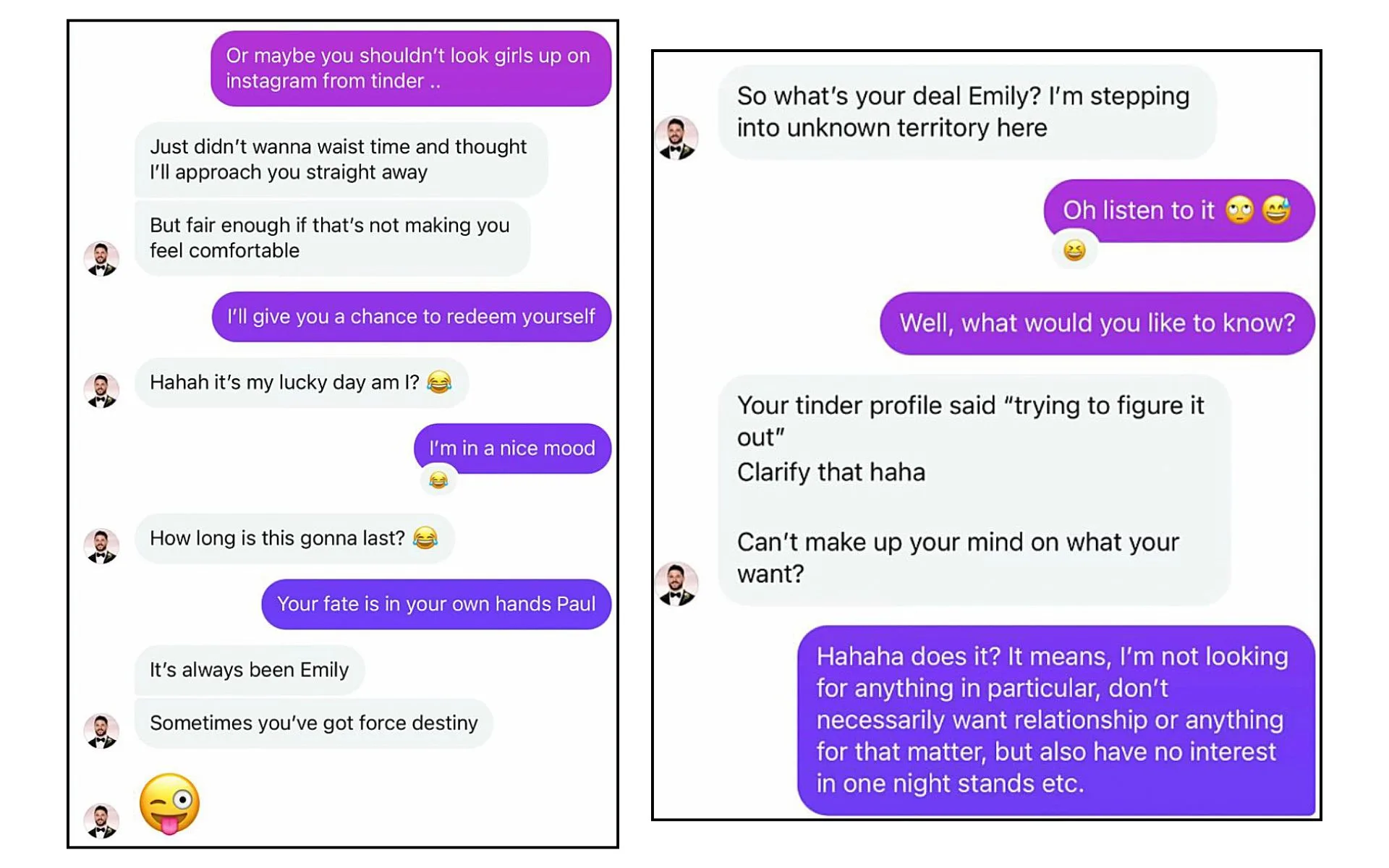 Shocking text messages from MAFS star Paul to a different woman