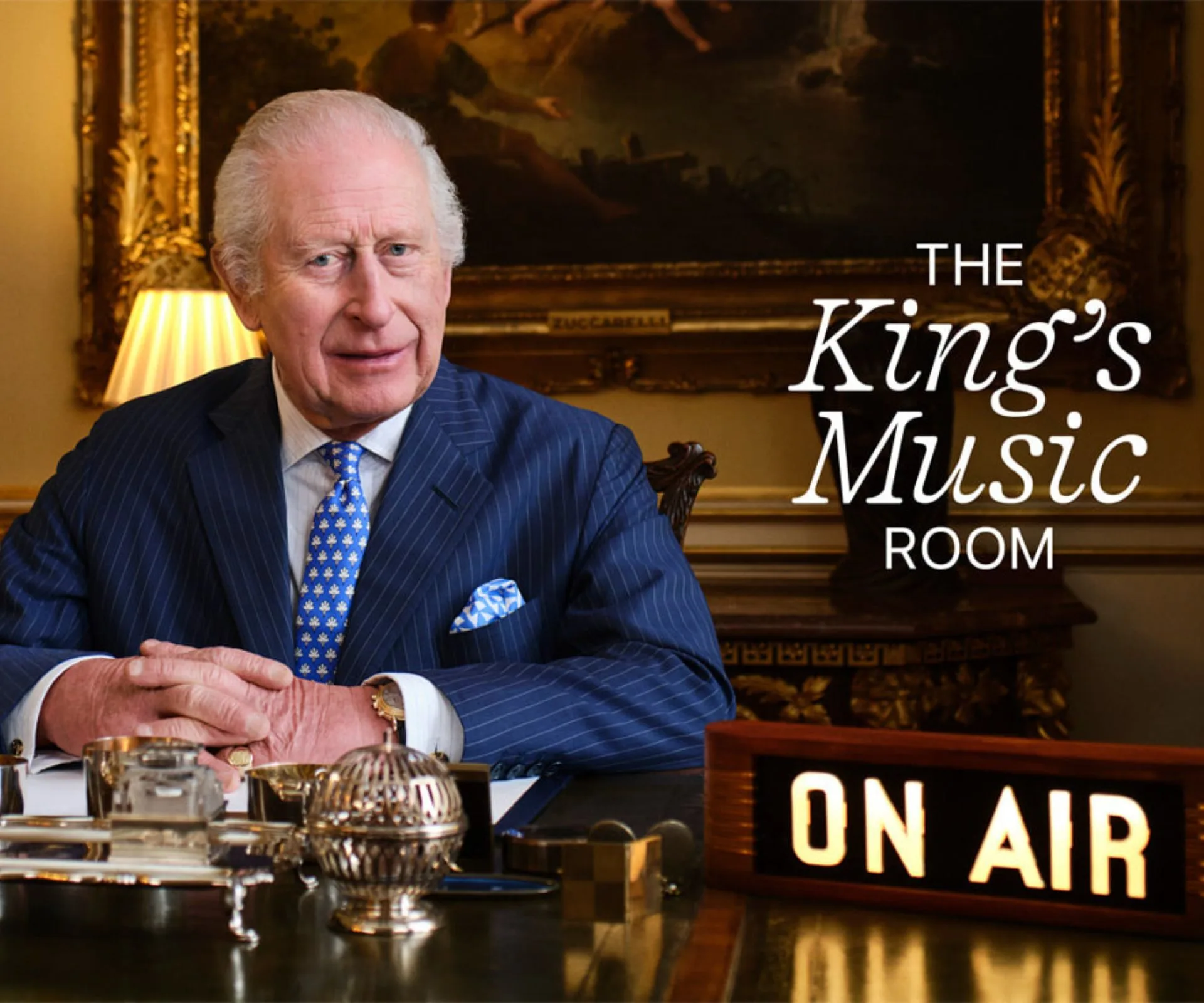 King Charles' podcast cover image