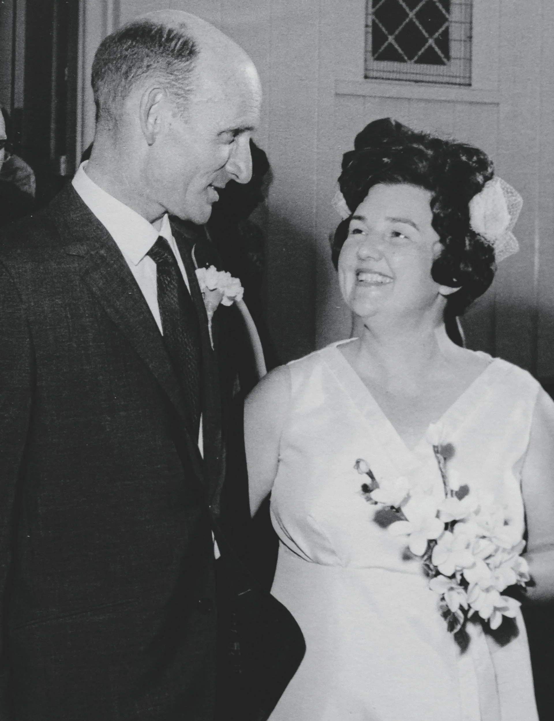 Avila Allsop on her wedding day