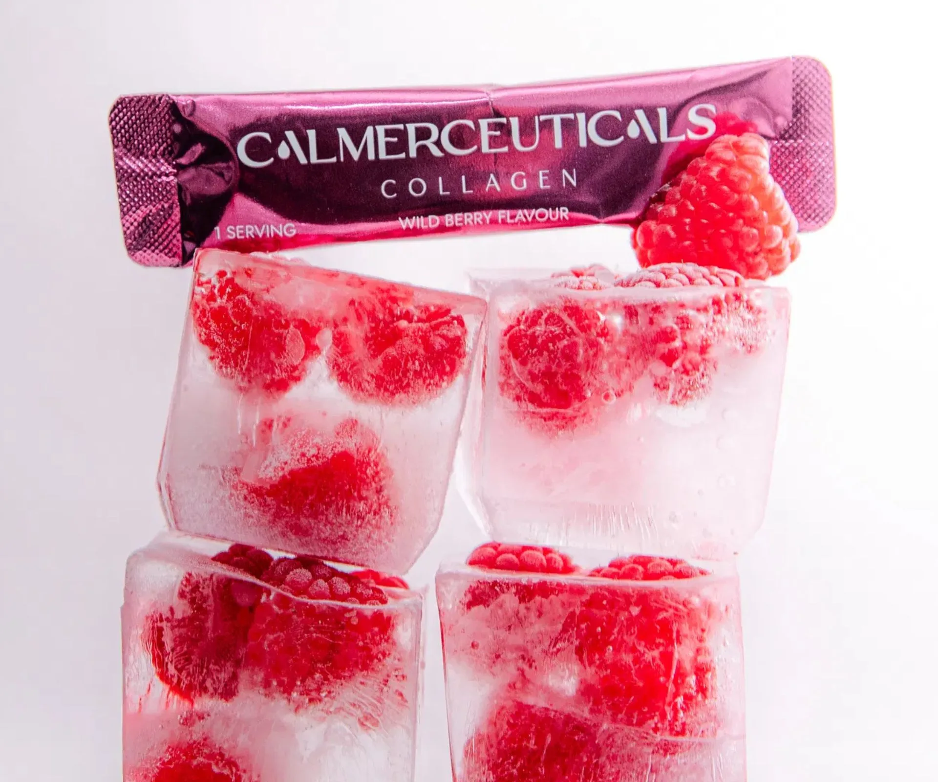 Wild berry liquid collagen