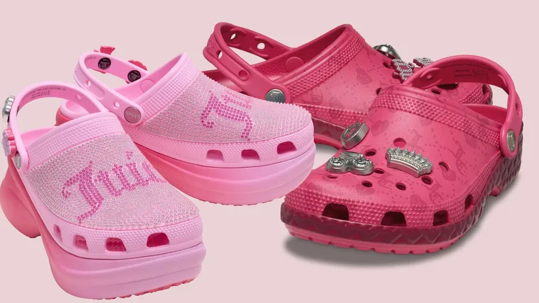 These new Juicy Couture Crocs are serving serious Y2K energy