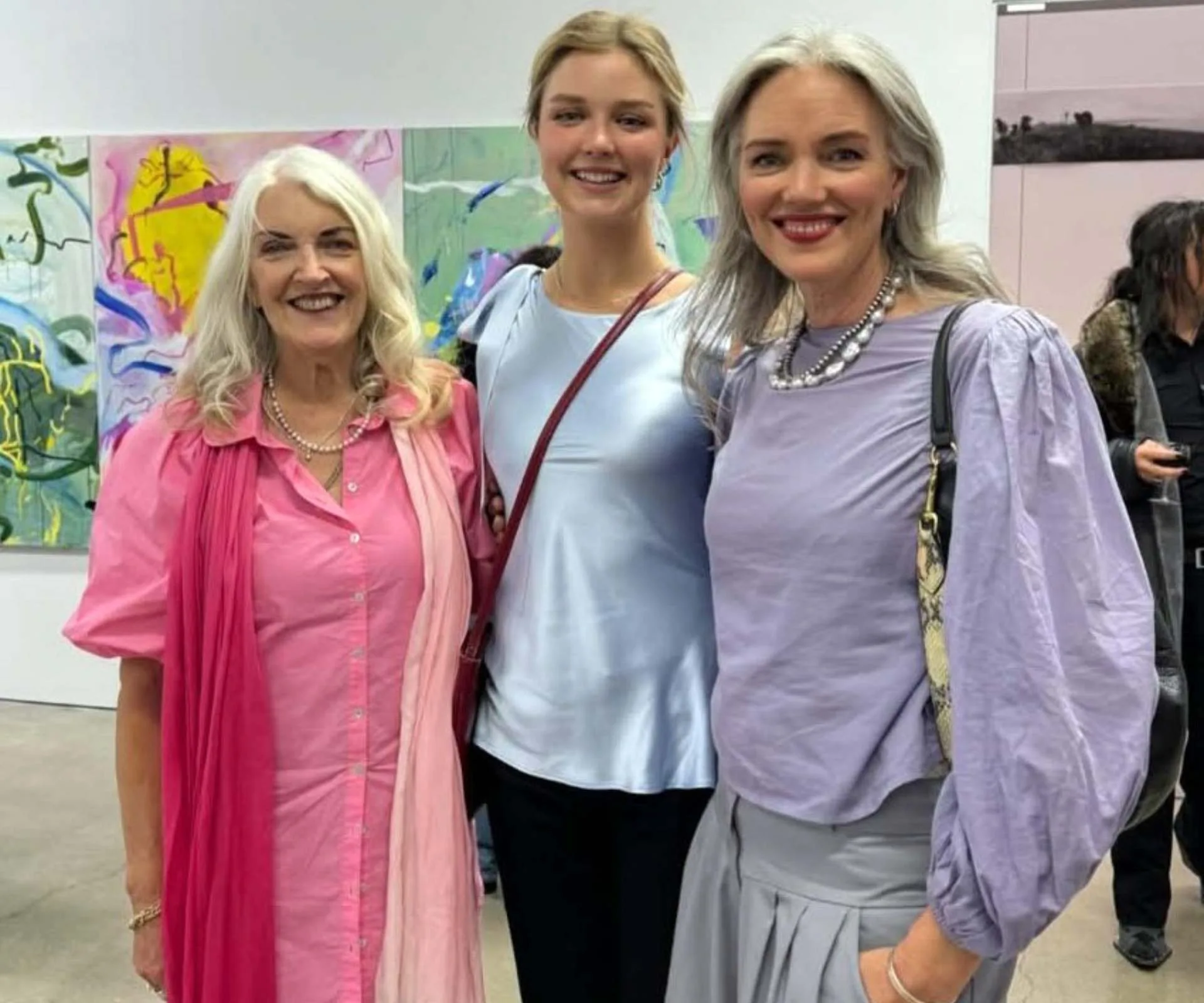 Petra with her mum and daughter