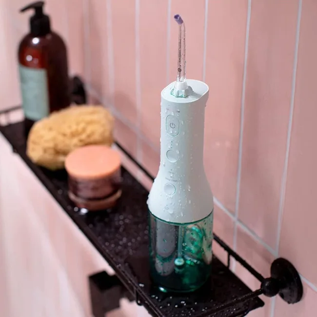 Philips water flosser in the shower