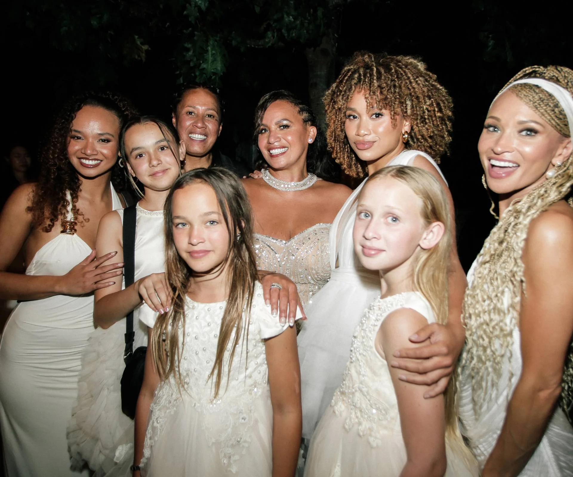 Natalie and Megan with Megan's children