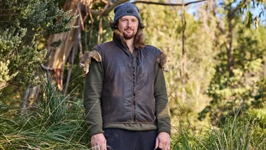 Shay Williamson on Australian TV show, Alone
