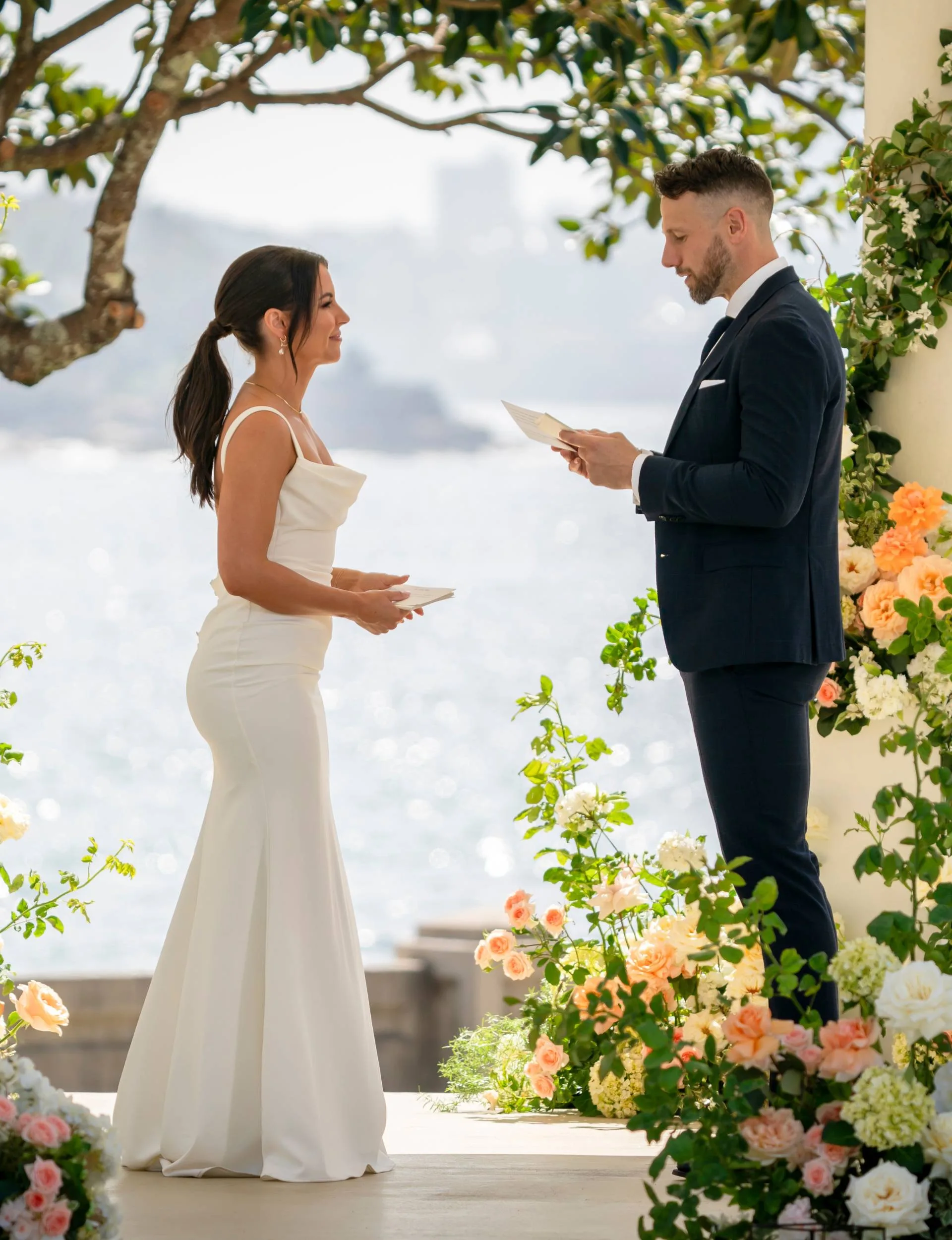 MAFS stars Rhi and Jeff at final vows