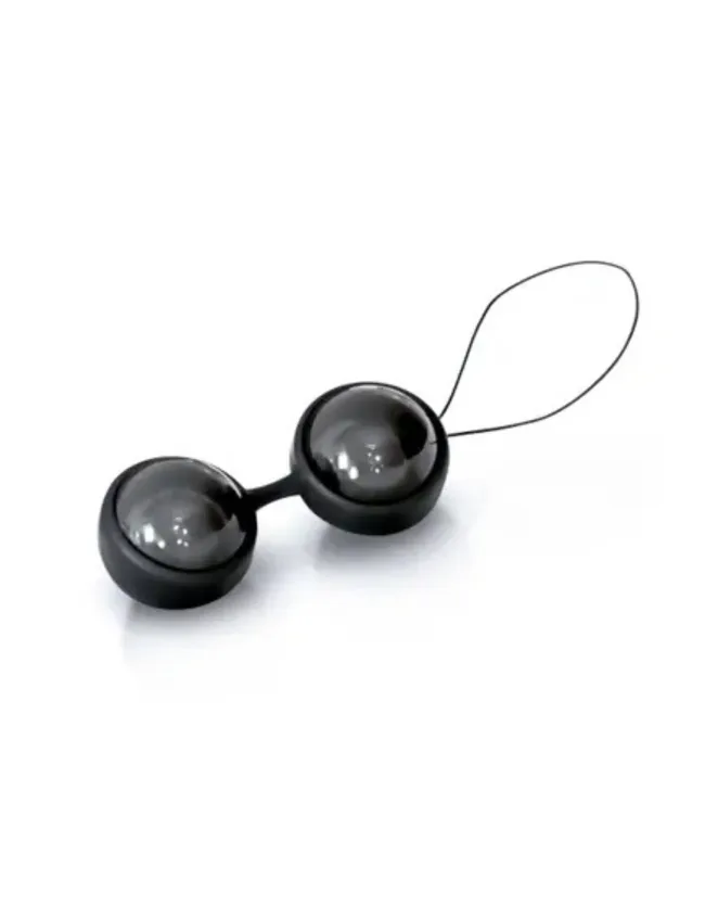 Grey Kegel balls on a string