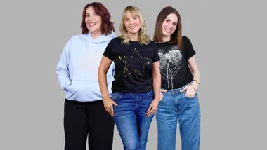 Antonia Prebble & Angela Bloomfield swap acting for modelling!