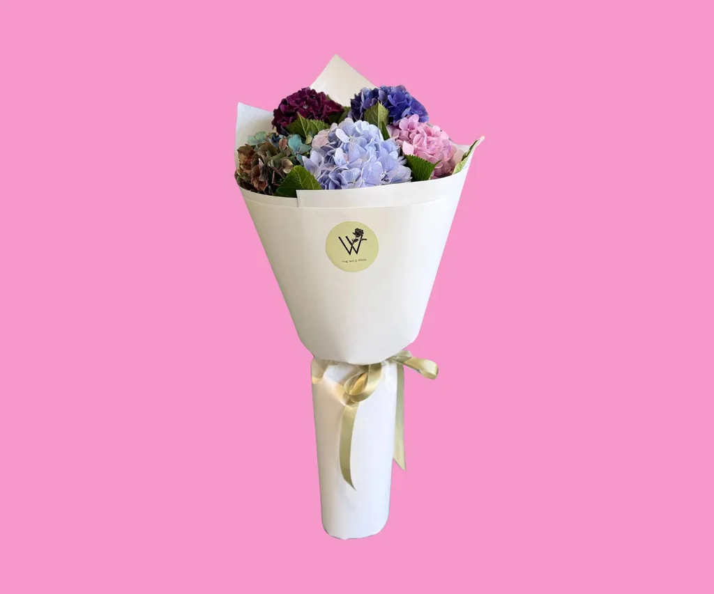 Bouquet of hydrangeas