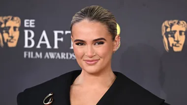 Molly-Mae Hague poses on the red carpet
