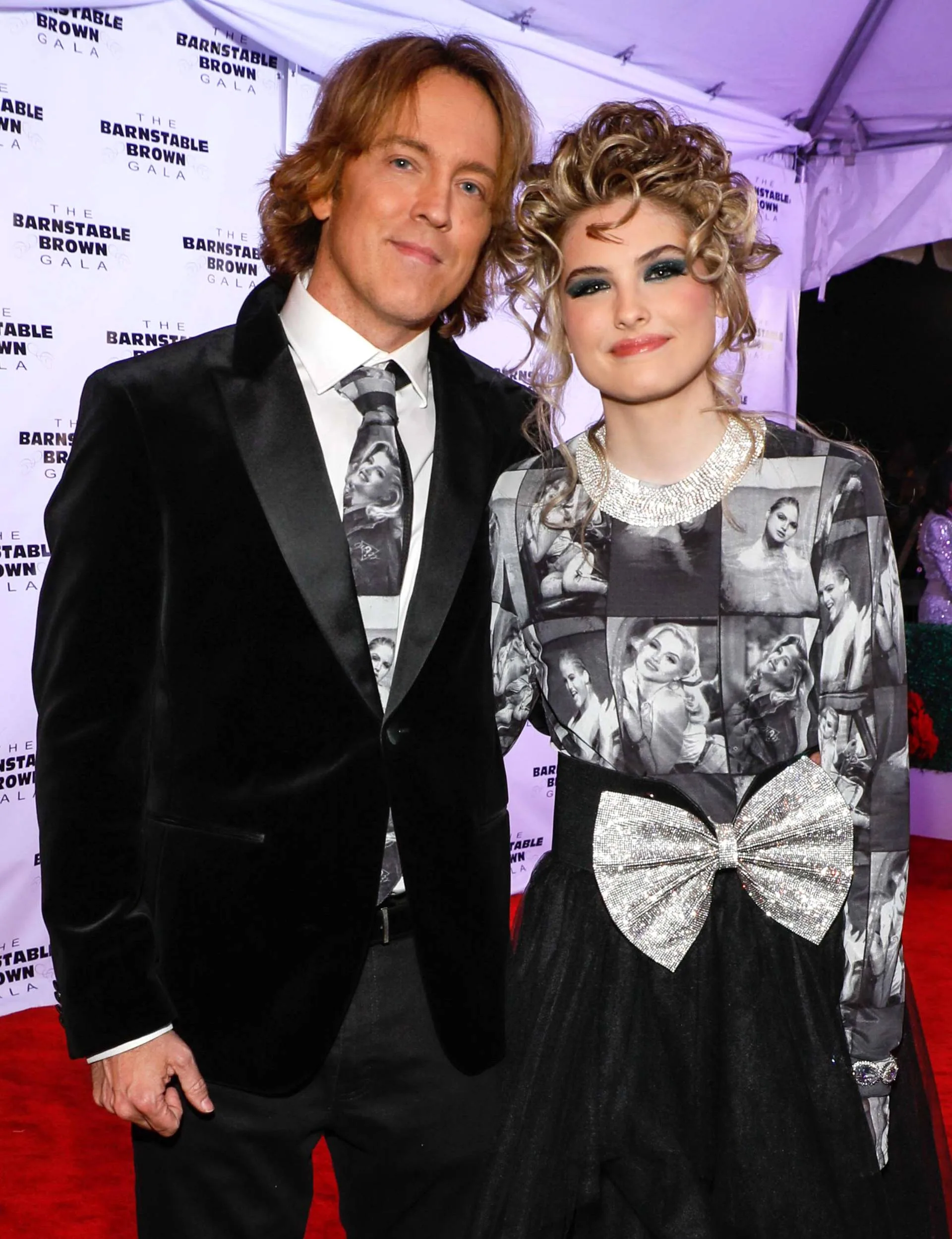 Larry and Dannielynn in 2023.