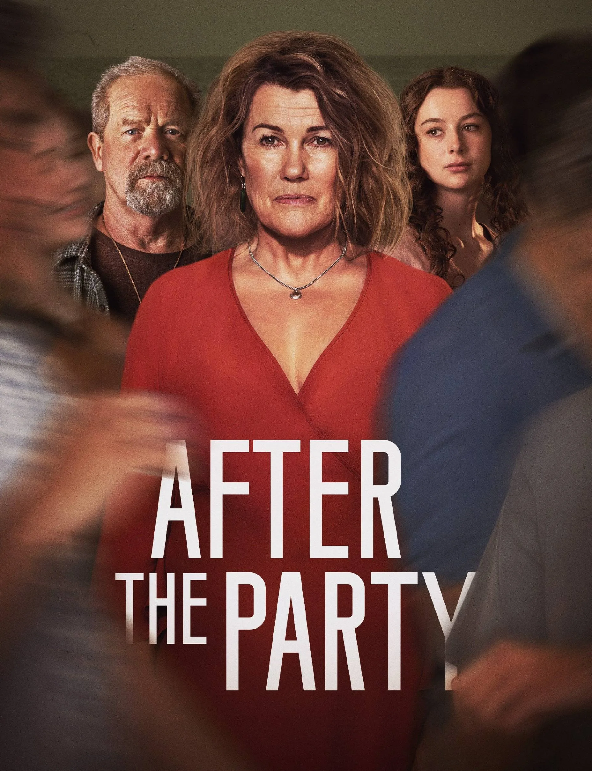 Robyn Malcolm in the After The Party poster