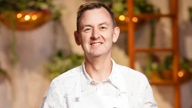 Matt Hopcraft in the MasterChef kitchen