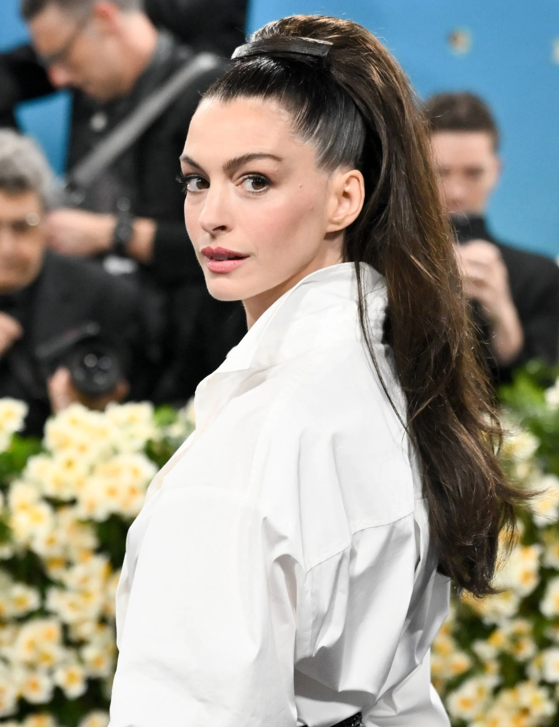 Anne Hathaway at the 2025 Met Gala