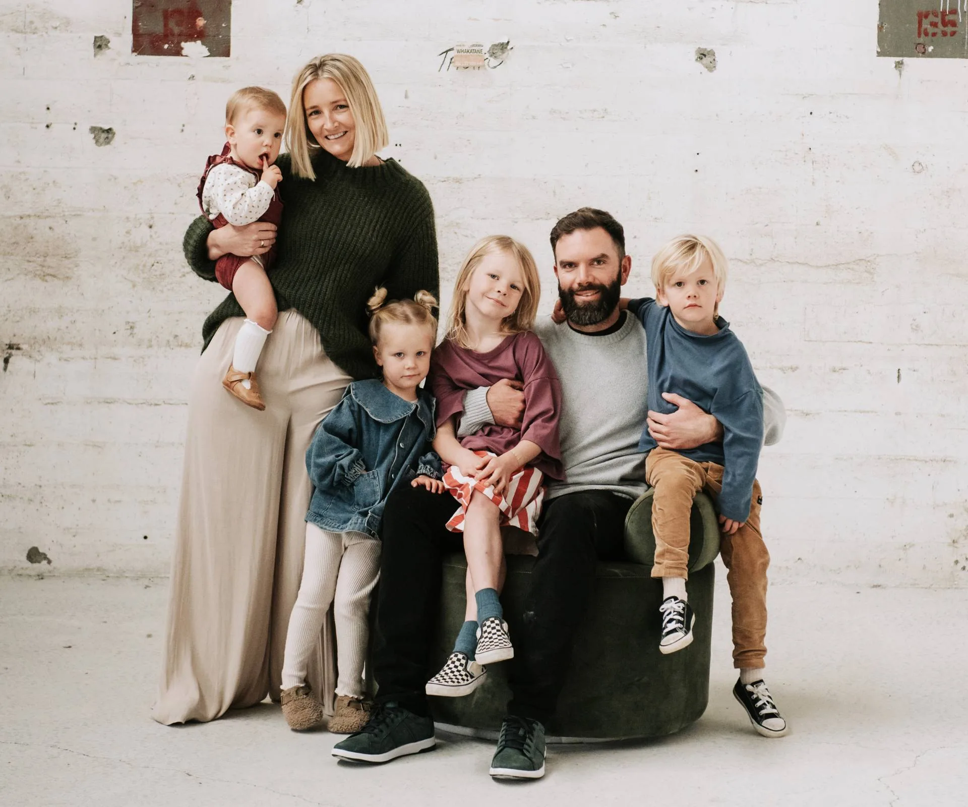 Steve with his family