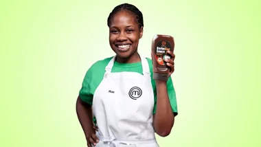 Rue Mupedzi in her MasterChef apron