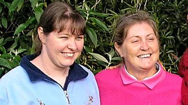 Catherine McDougall with her daughter Chantelle in 2005