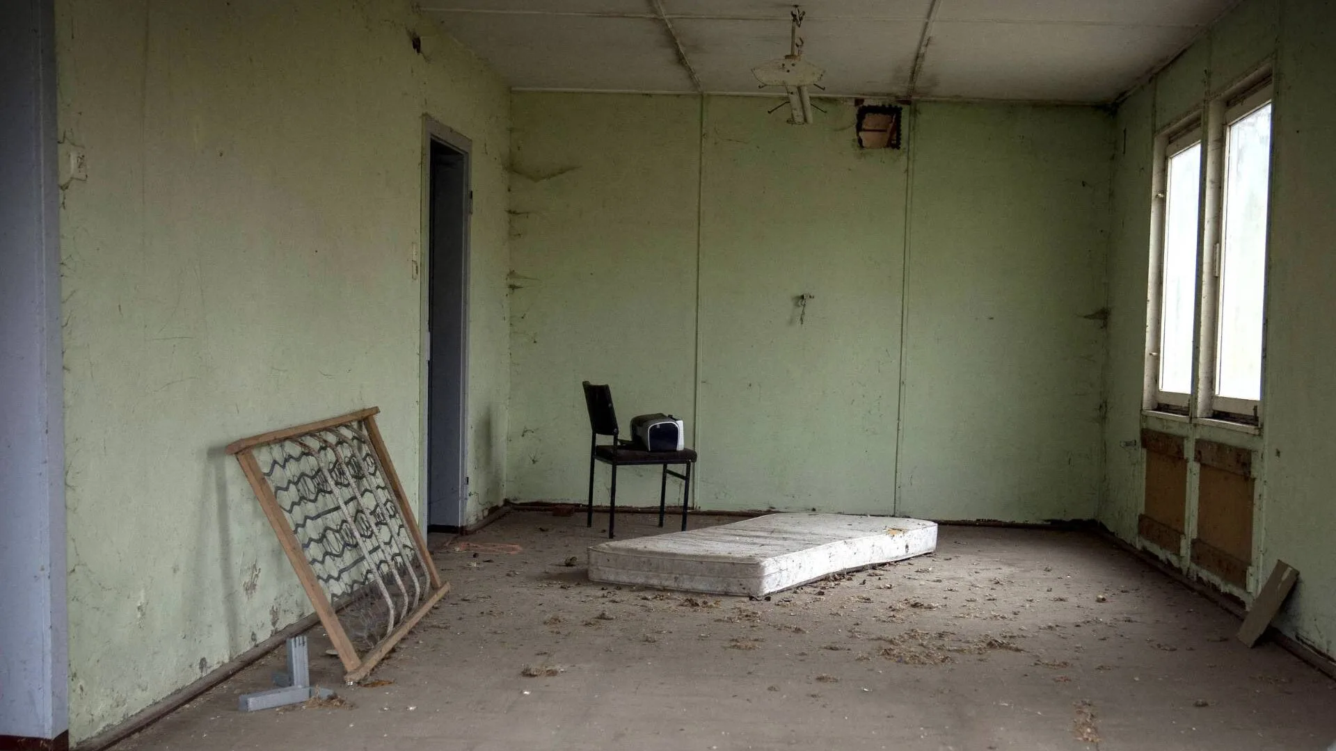 The empty room authorities believe Madeleine McCann spent her last hours, days or weeks