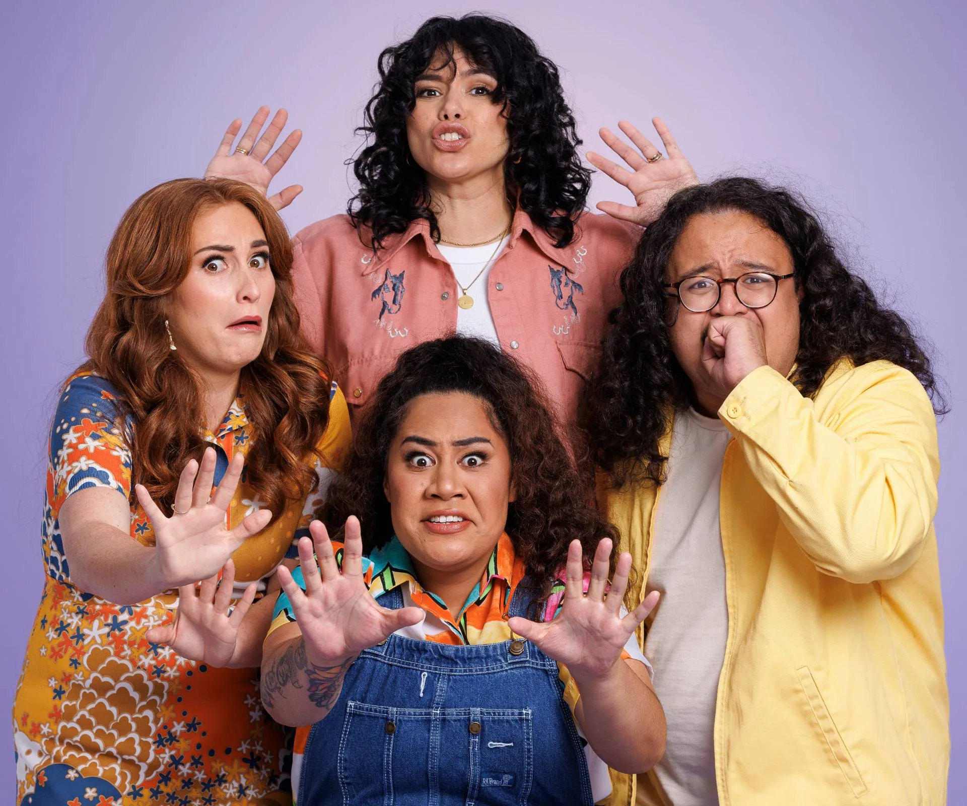 With Don&rsquo;t stars Rhiannon, Courtney and Bailey. 