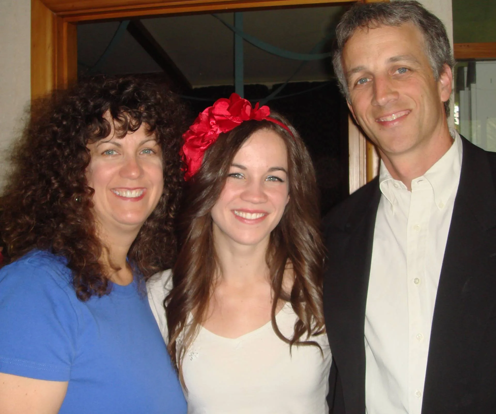 Steffany Beck with mum Jennifer and beloved dad Michael.
